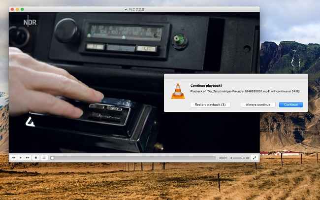 what format support vlc for mac