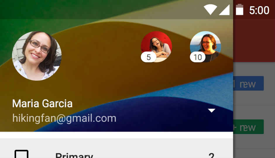 A look at the new Gmail 5.0 app A look at the new Gmail 5.0 app