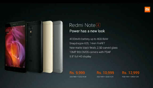 ഷവോമിയുടെ റെഡ്മി നോട്ട് 4 ബുക്കിംഗ് ആരംഭിച്ചു