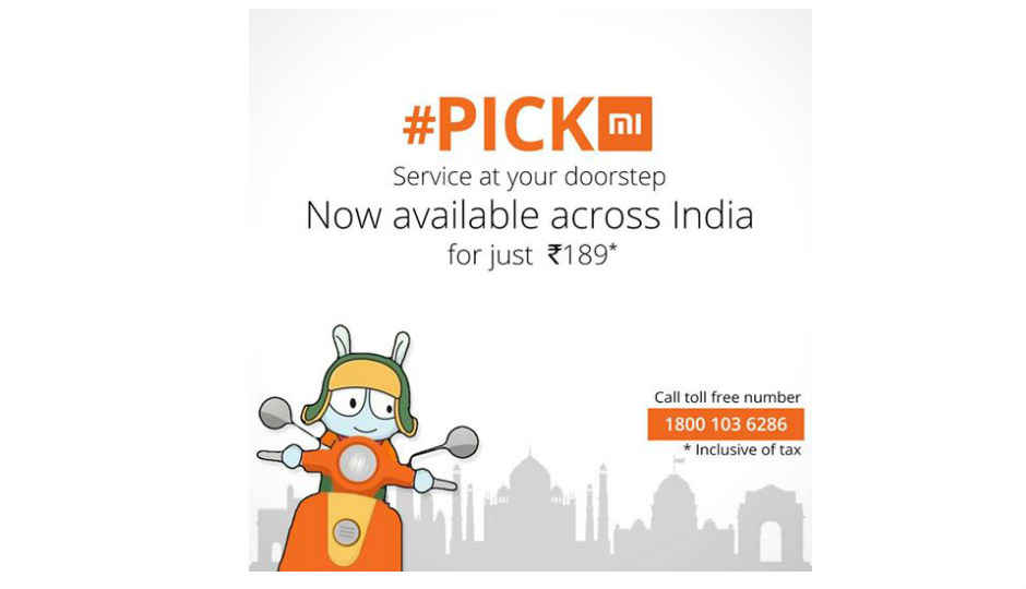 Xiaomi launches pickup and drop service PickMi in India