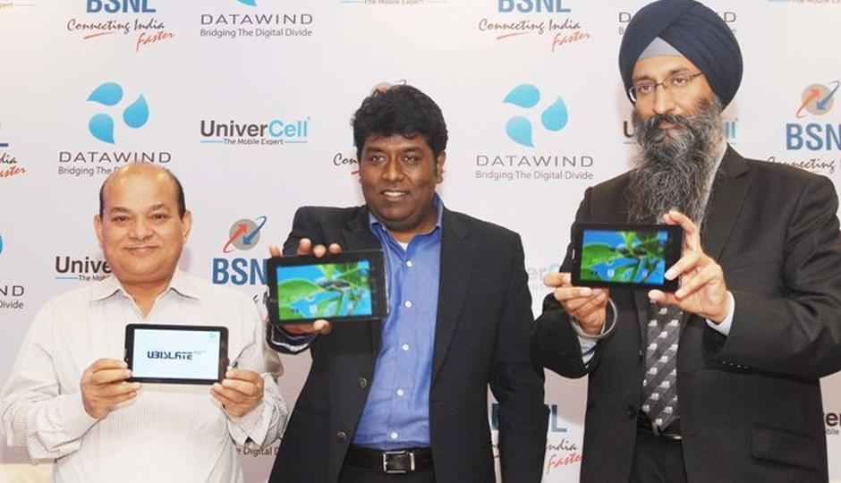 DataWind, BSNL tie up for free bundled data with Ubislate tablets