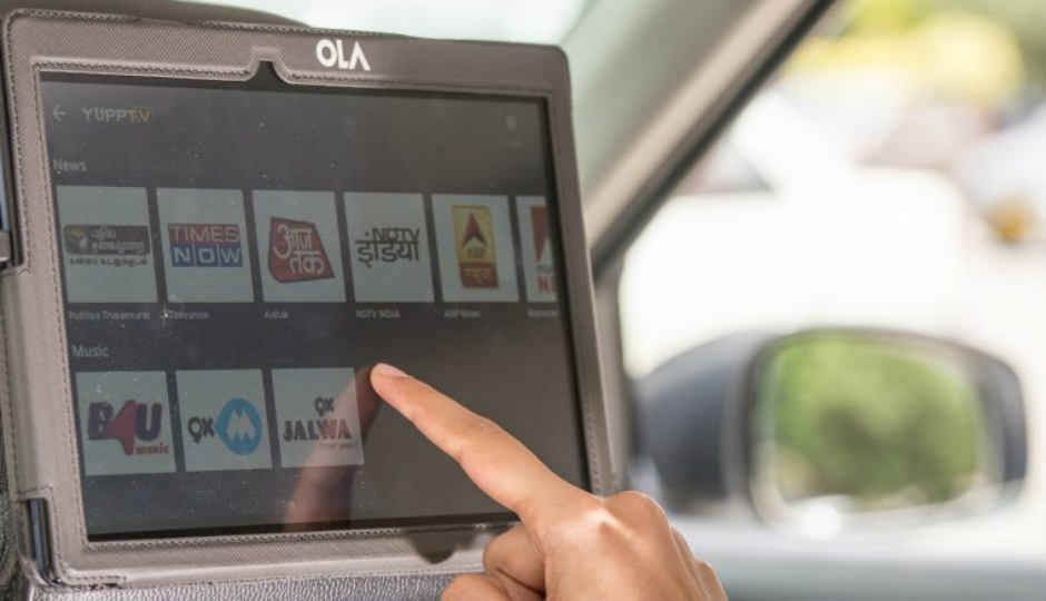 Ola, YuppTV partner to bring in-cab live TV services