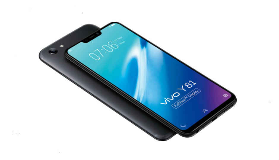 Vivo Y81i ನೊಚ್ ಡಿಸ್ಪ್ಲೇ ಮತ್ತು 2GB ಯ RAM ಜೋತೆಯಲ್ಲಿ ಕೇವಲ 8,490 ರೂಗಳಲ್ಲಿ ಬಿಡುಗಡೆಯಾಗಿದೆ.