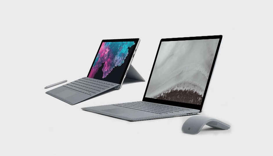Microsoft Surface Pro 6, Surface Laptop 2 quietly launched in India