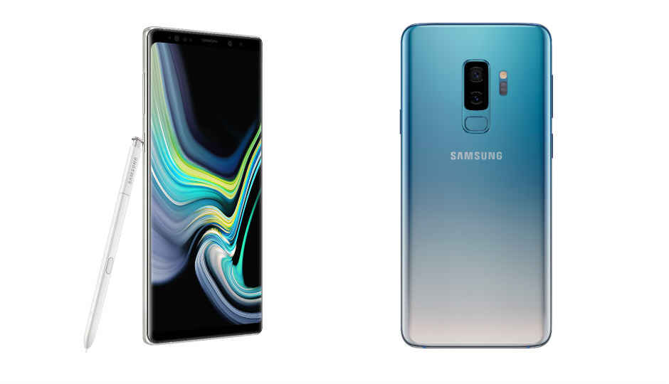 Samsung Galaxy Note9 Limited-Edition Alpine White and S9+ Dual Tone Polaris Blue launched in India