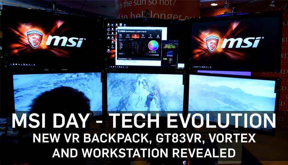 MSI India showcases upcoming products on MSI Tech Evolution Day
