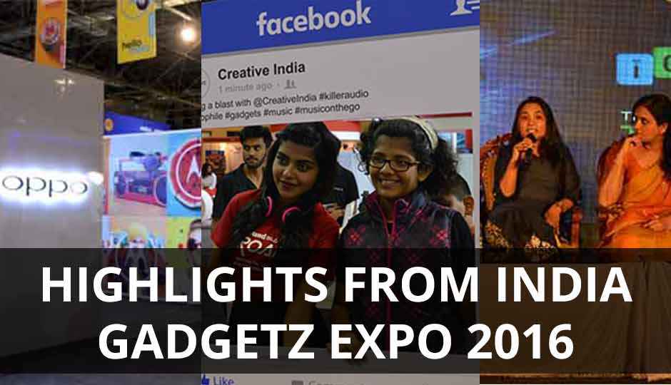 Highlights from India Gadgetz Expo 2016