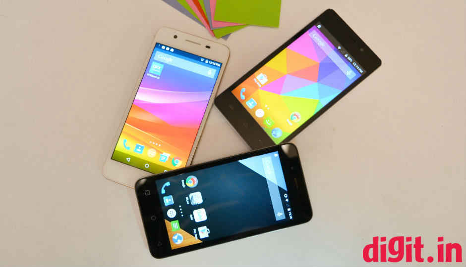 పిక్చర్స్: మైక్రోమ్యాక్స్ కాన్వాస్ నైట్ 2, యునైట్ 3 మరియు కాన్వాస్ స్పార్క్