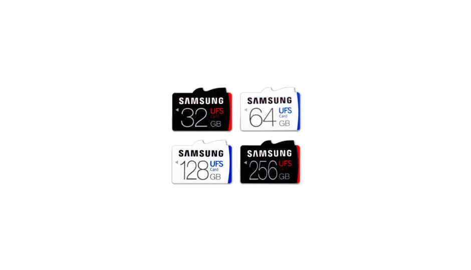 Samsung announces Universal Flash Storage memory cards