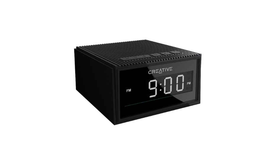Creative Chrono Bluetooth speakers with integrated FM radio, alarm clock launched at Rs 5,999