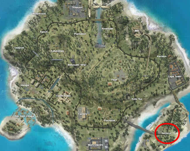 Garena Free Fire Notable Landing Areas On The Bermuda Map