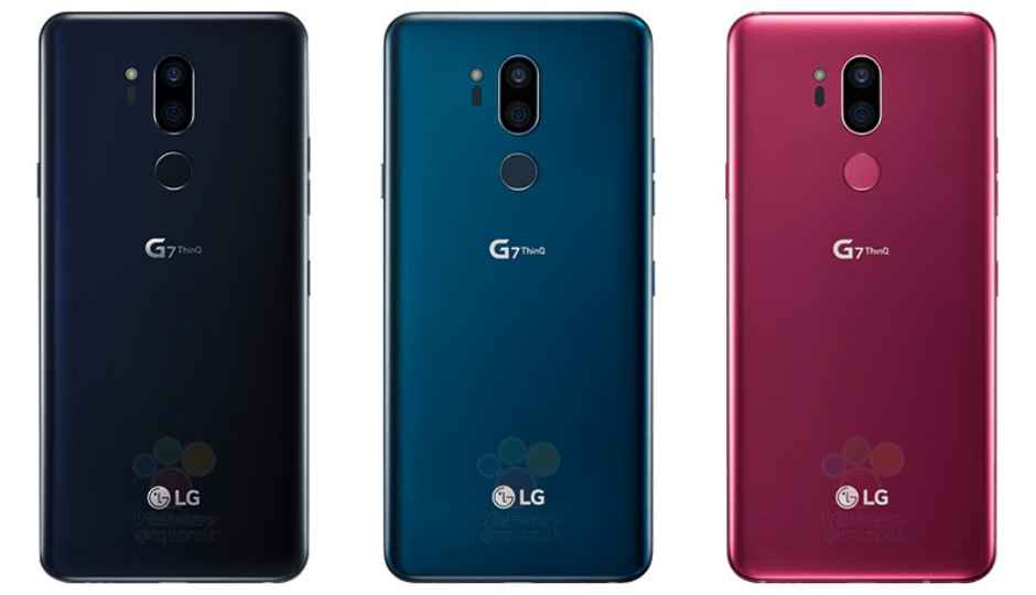 LG G7 ThinQ leaks in renders, hands-on images ahead of May 2 New York launch