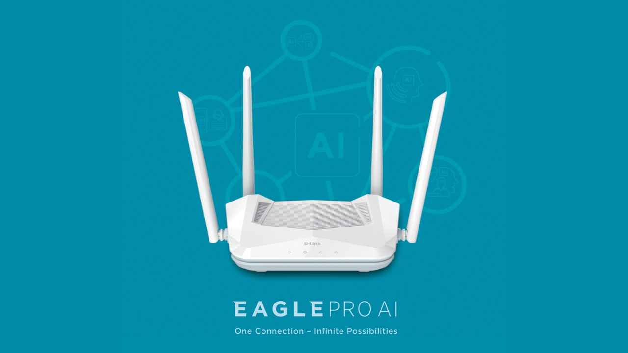 D-Link R15 Eagle Pro AI AX1500 Smart Router launched in India
