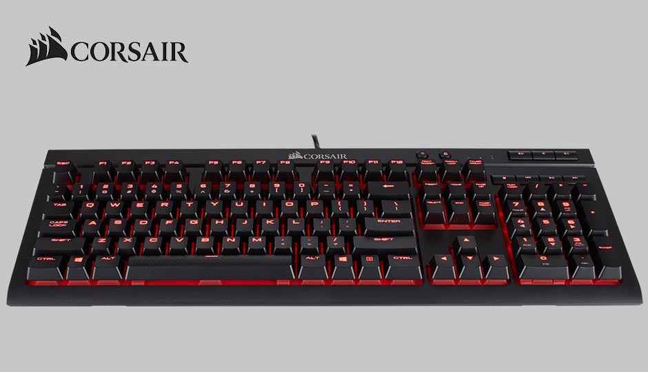 Dust and spill resistant Corsair K68 Gaming Keyboard 