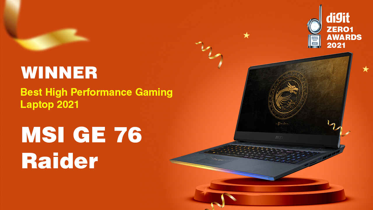 Digit Zero1 Awards 2021: Best High Performance Gaming Laptop