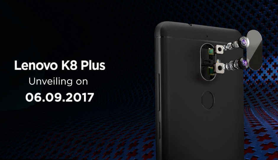 Lenovo K8 Plus with stock Android and dual rear camera setup launching exclusively on Flipkart today