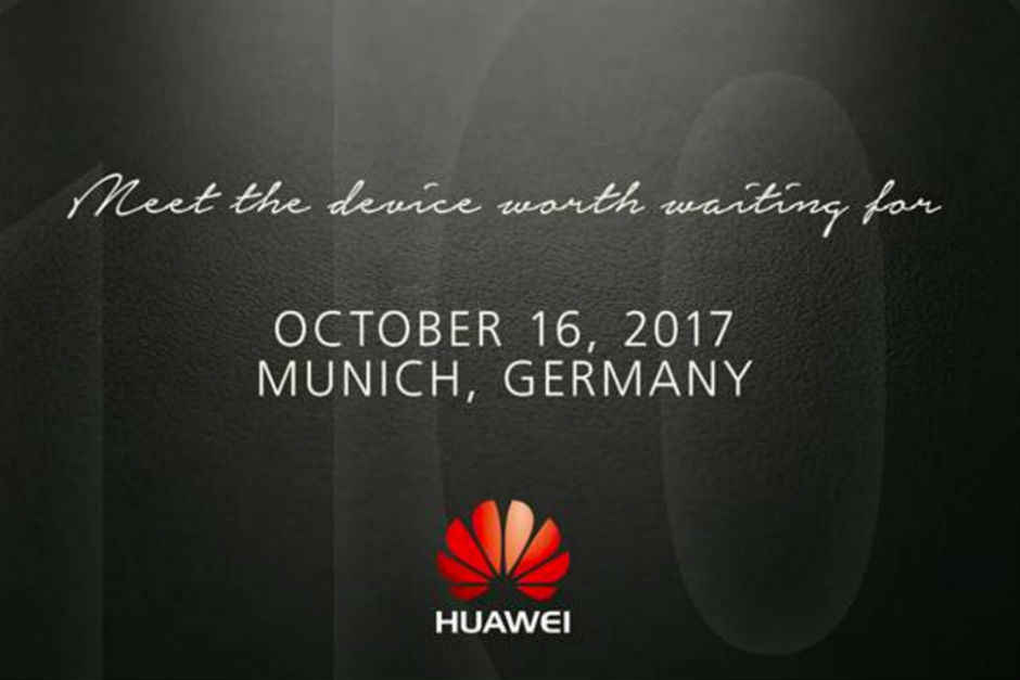 Huawei Mate 10 may launch on October 16, company sends out invites