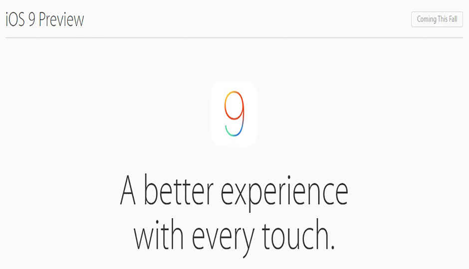 iOS 9: Seven new features that you should know about