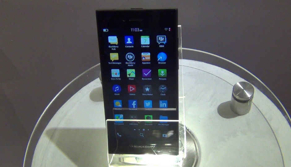 BlackBerry Leap: In Pictures