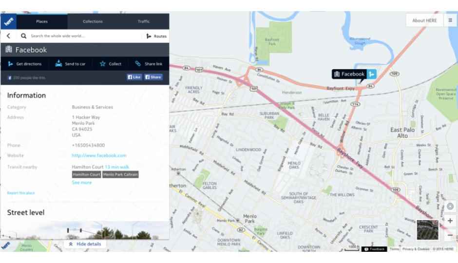 Nokia Maps to power Facebook Mobile, Instagram And Messenger