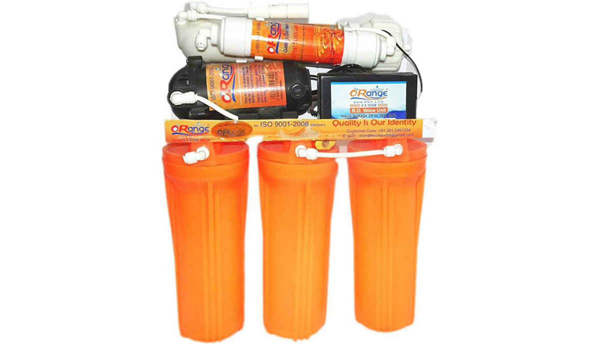 Orange ECO Model / Online RO System (OR Bowl) 10 RO Water Purifier (Orang)