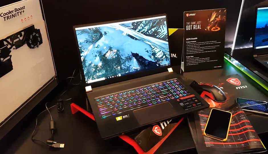 CES 2019: MSI GS75 STEALTH, a slim 17-inch gaming laptop with the all new RTX 2080 MAX-Q GPU