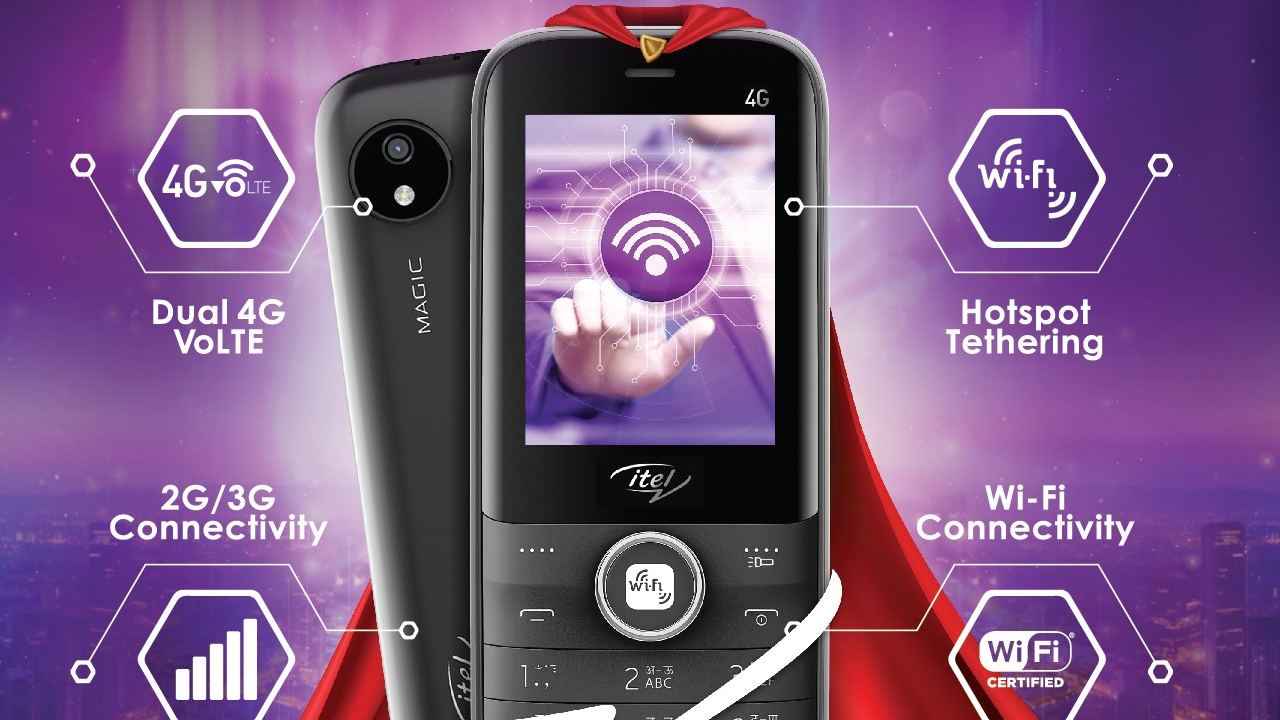 Itel  இந்தியாவில் அறிமுகப்படுத்தியது  Wi-Fi Tethering உடன் மேஜிக் 2, 4G போன்