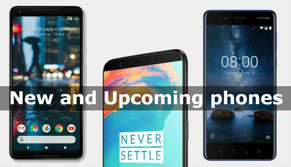 New and Upcoming smartphones in India (November 2017)
