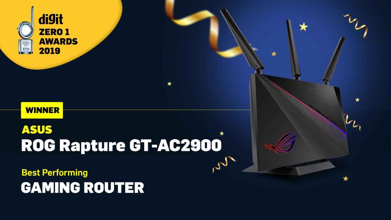 Digit Zero1 Awards 2019: Best Performing Gaming Routers