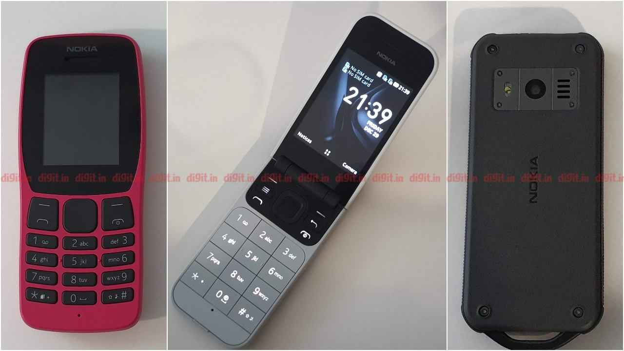 Nokia 2720 Flip, Nokia 800 Tough, and Nokia 110 feature phones unveiled at IFA 2019