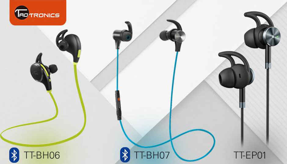TaoTronics launches affordable active noise cancellation and bluetooth in-ear headphones in India