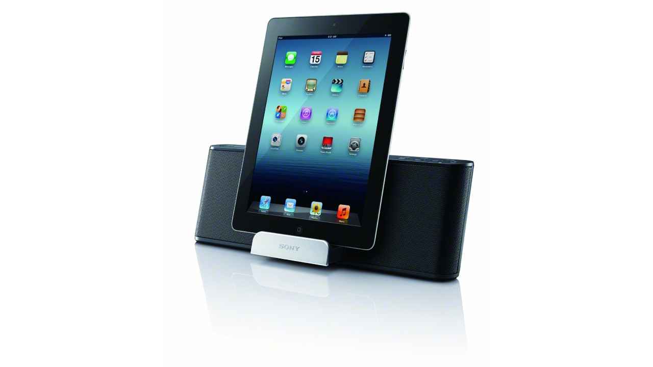 Smartphone speaker docks for the iPhone