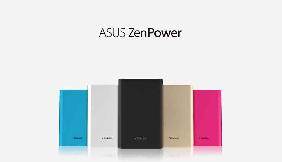Asus ZenPower 10050mAh power bank launched, starts at Rs. 1499