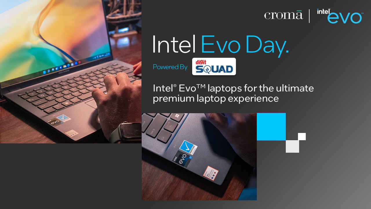 Join us for the Intel EVO Day with Digit Squad at the Croma store in Gurugram!