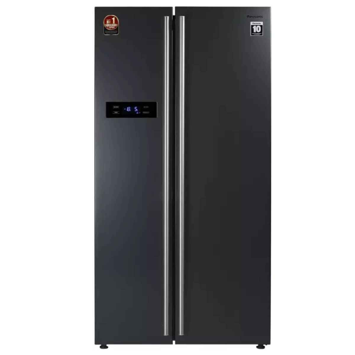 பேனாசோனிக் 584 L Side by Side Refrigerator (NR-BS60VKX1) 
