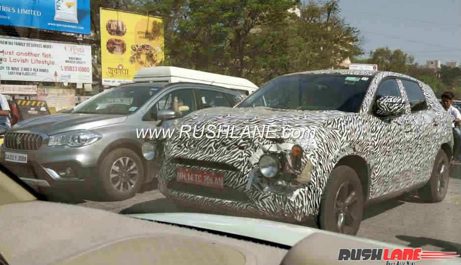 Tata H5X SUV spotted during road test with heavy camouflage