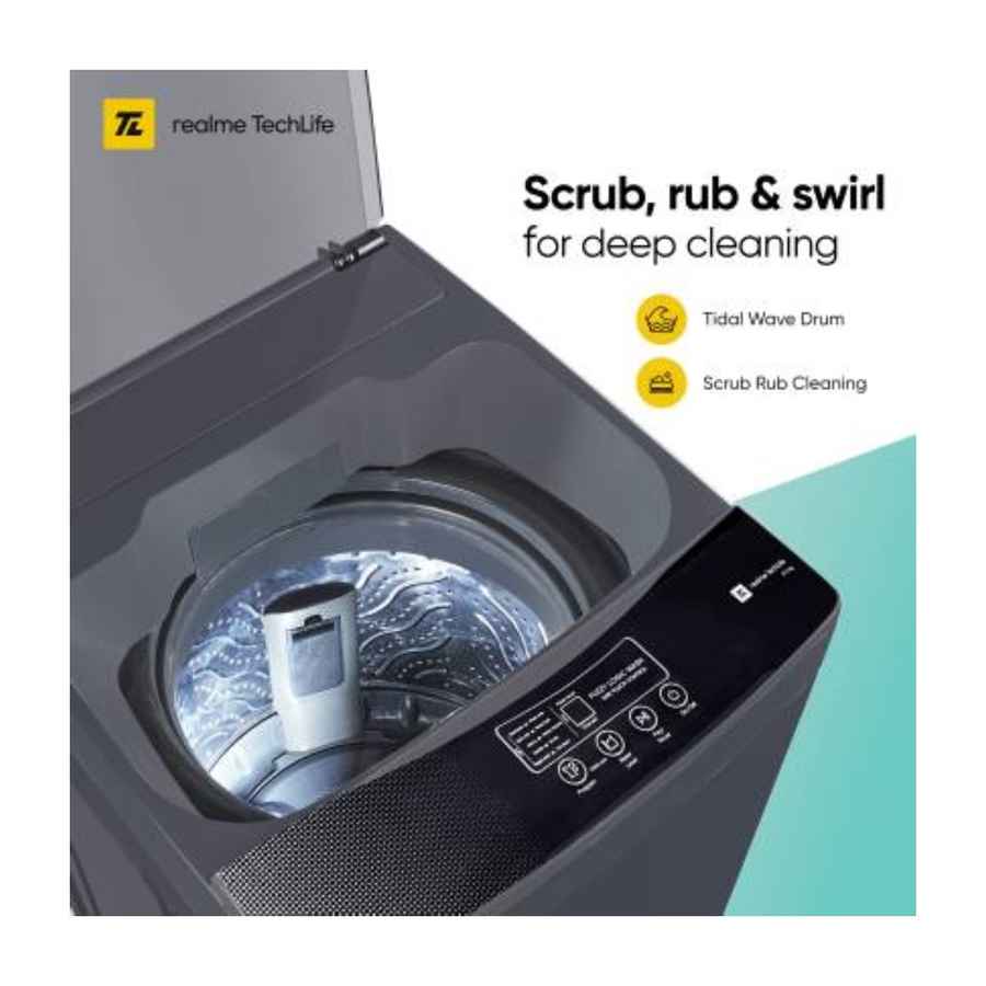 ఇండియాలో realme TechLife 6.5 kg Fully Automatic Top Load washing