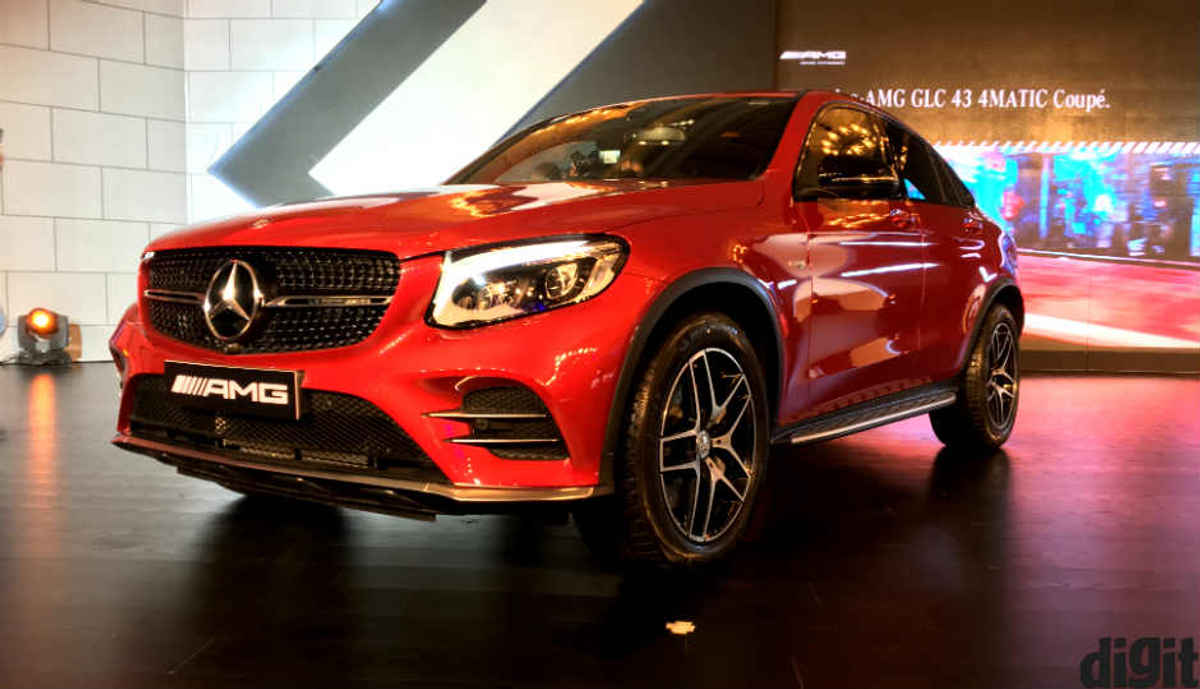 Mercedes Amg Launches The Glc 43 4matic Coupe In India At Rs