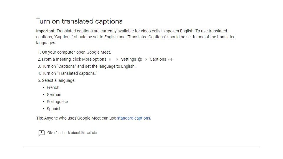Google Meet- How to use Google Meet live translated captions on mobile ...