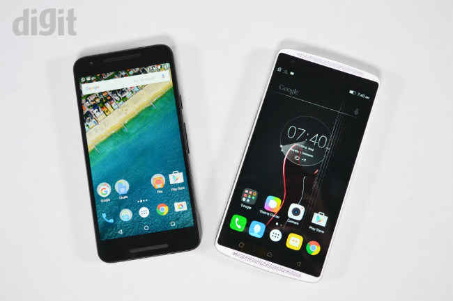 LG Nexus 5X vs Lenovo Vibe X3 S6