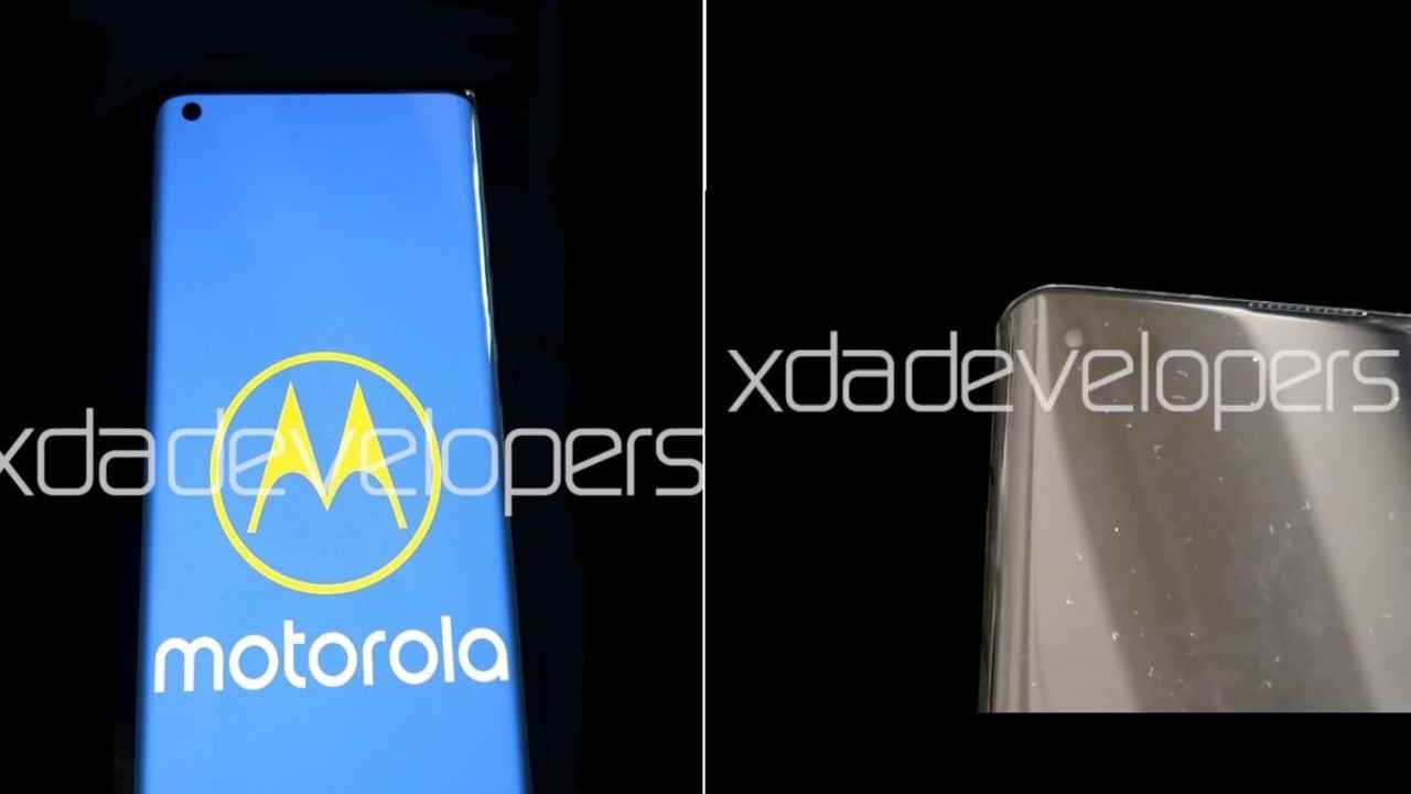 Motorola Edge+ flagship phone leaks with a curved punch-hole display