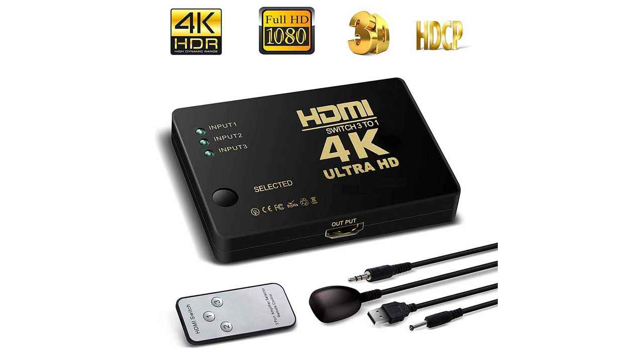 Convenient HDMI switchers for you to consider on Amazon India