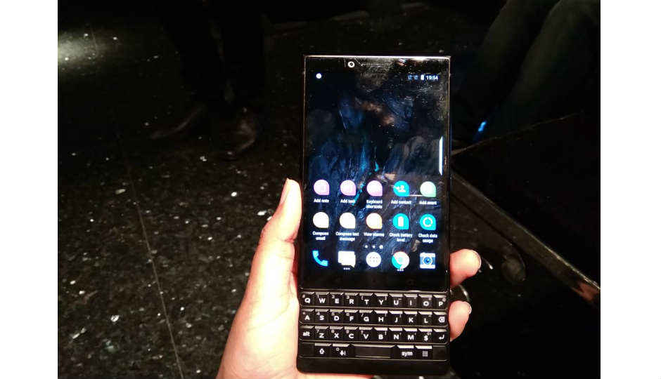 BlackBerry का पहला डुअल कैमरा स्मार्टफोन BlackBerry KEY2 42,990 रूपये की कीमत में भारत में लॉन्च