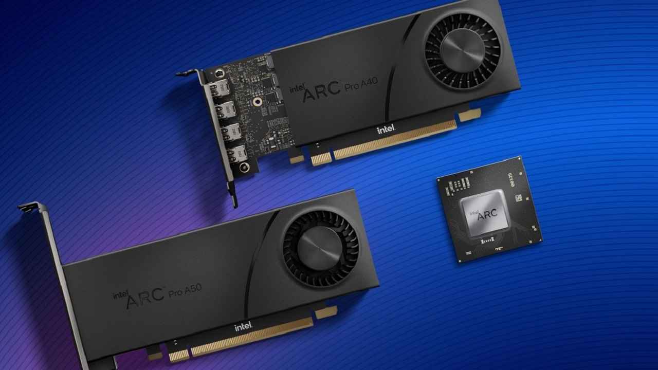 Intel introduces GPUs for powerful workstations, laptops