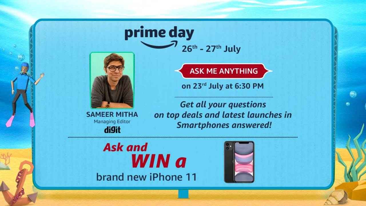 Join Digit for a live smartphone AMA session on Amazon India and stand a chance to win an iPhone 11