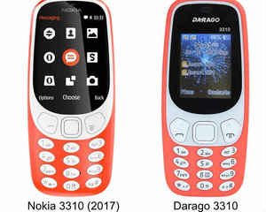 నోకియా 3310కు క్లోన్ మోడల్‌గా   ఈ Darago 3310 ఫోన్