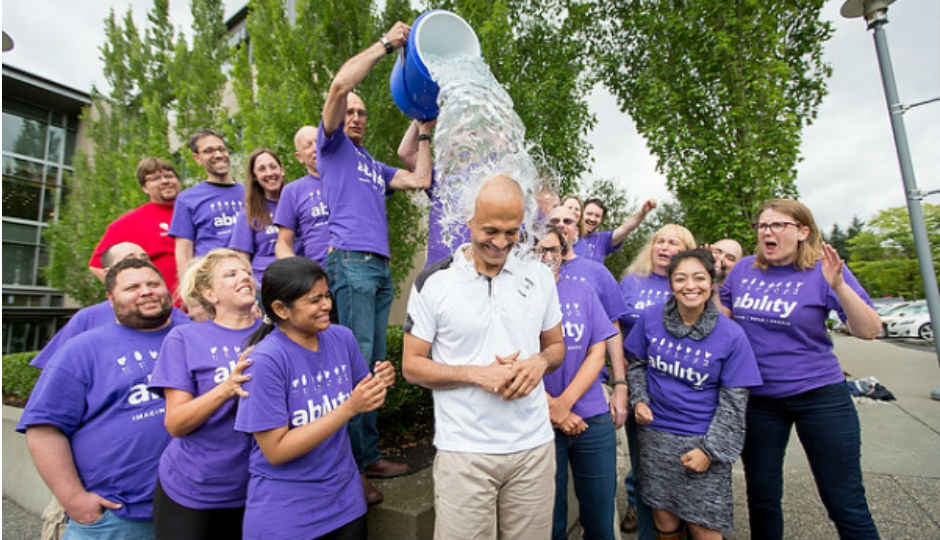 Zuckerberg, Nadella pour ice water on themselves for charity, challenge others