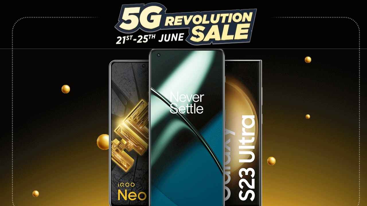 Amazon 5G Revolution Sale: त्वरा करा! बेस्ट सेलिंग स्मार्टफोन्सवर होतोय ऑफर्सचा वर्षाव