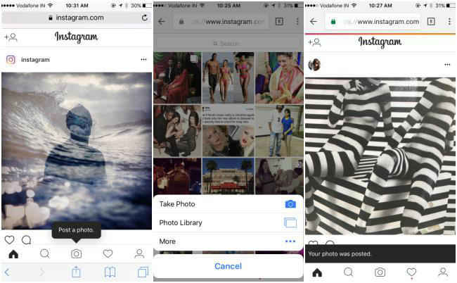 Desktop Version Instagram Instagram Users Can Now Post Photos Through Any Mobile Desktop Browser Here S How Digit