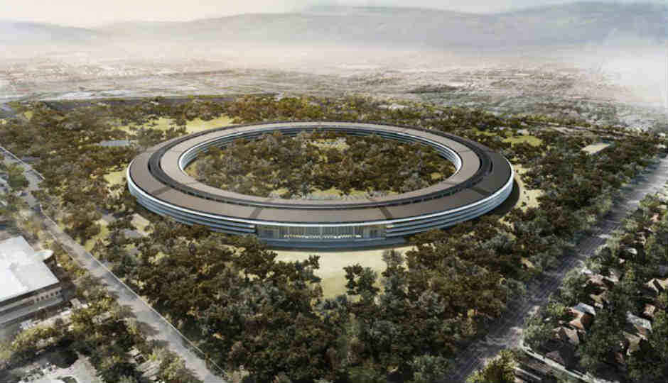 Watch Apple’s UFO shaped campus come alive in this 4K drone video